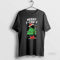 Official Crow Santa Hat Merry F Caw F Christmas