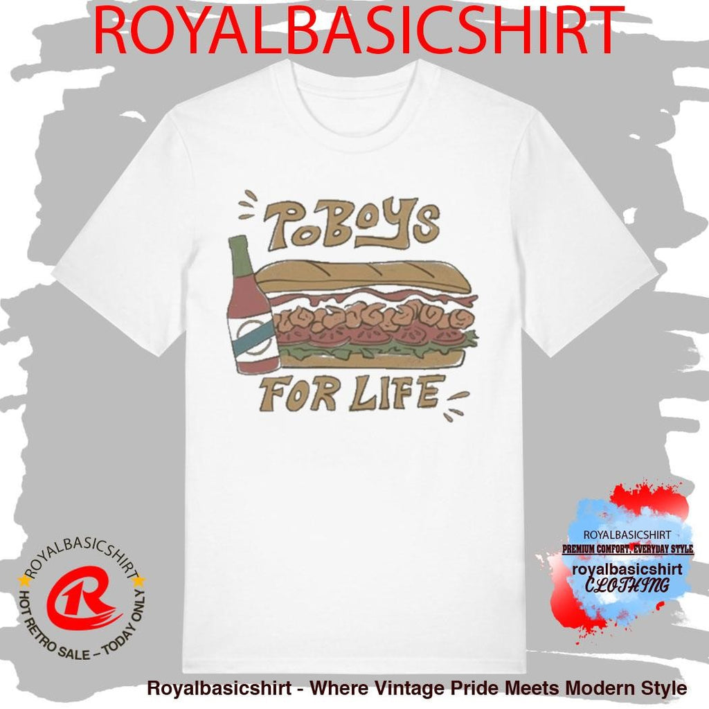 Crystal Po’Boys For Life Shirt