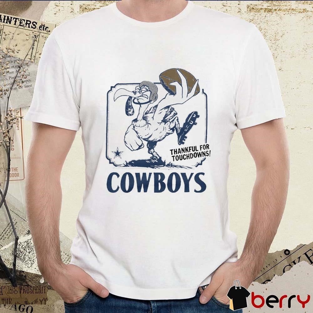 Dallas Cowboys NFL Thankful For Touchdowns t-shirt