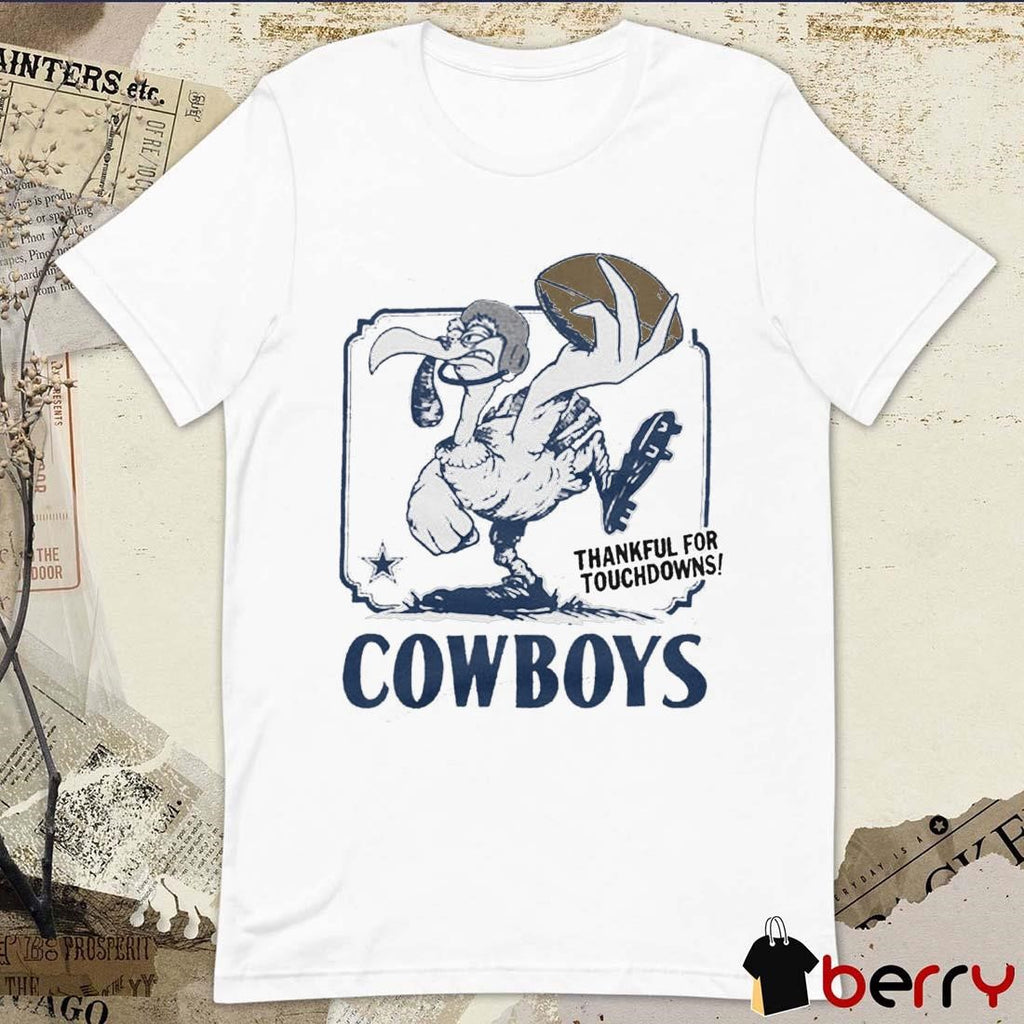 Dallas Cowboys NFL Thankful For Touchdowns t-shirt