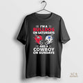 Official Dallas Cowboys Vs Georgia Bulldogs Im A Bulldog On Saturdays And A Cowboy On