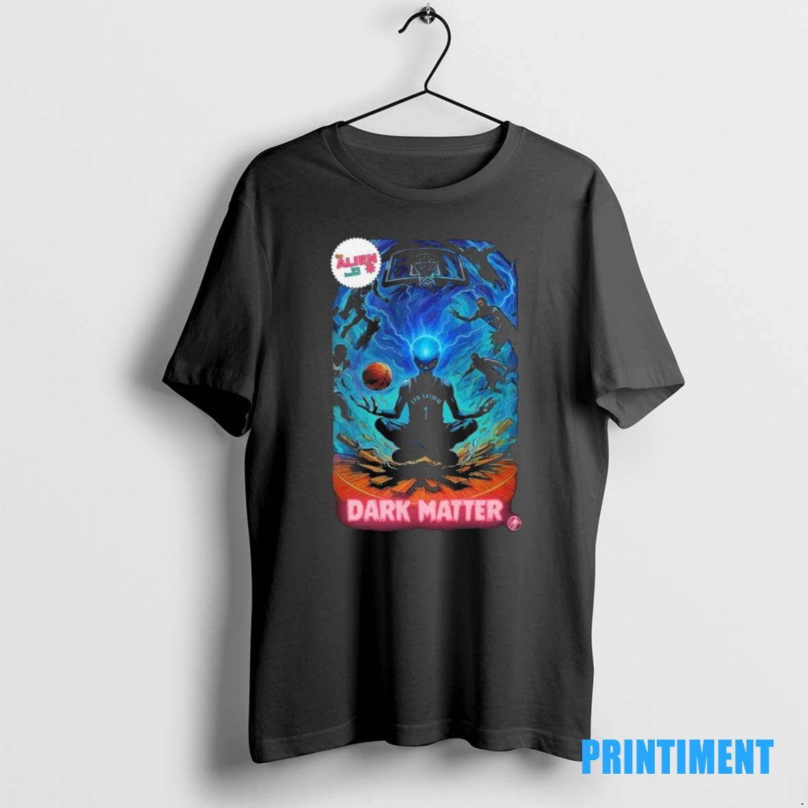 Official Dark Matter Alien San Antonio Spurs Tee Sweater