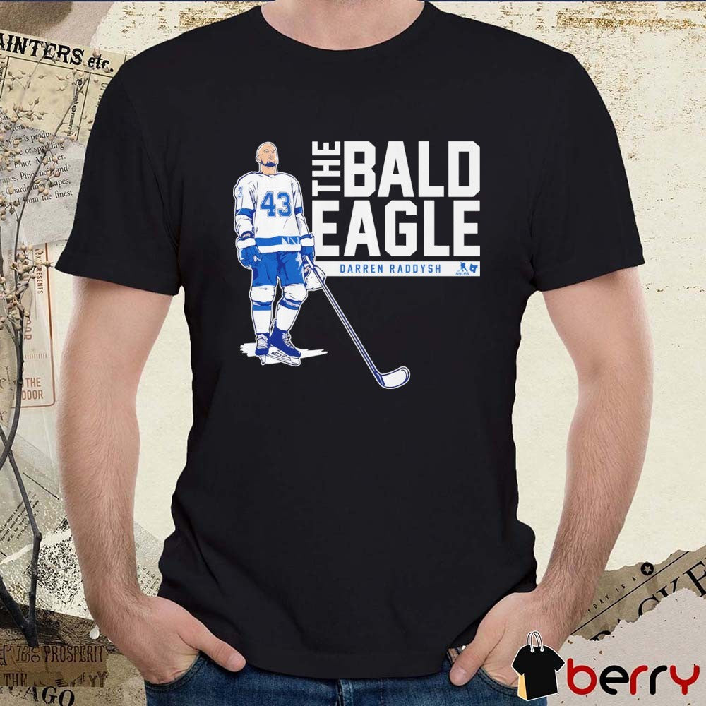 Darren Raddysh The Bald Eagle Tampa Bay Lightning Hockey t-shirt