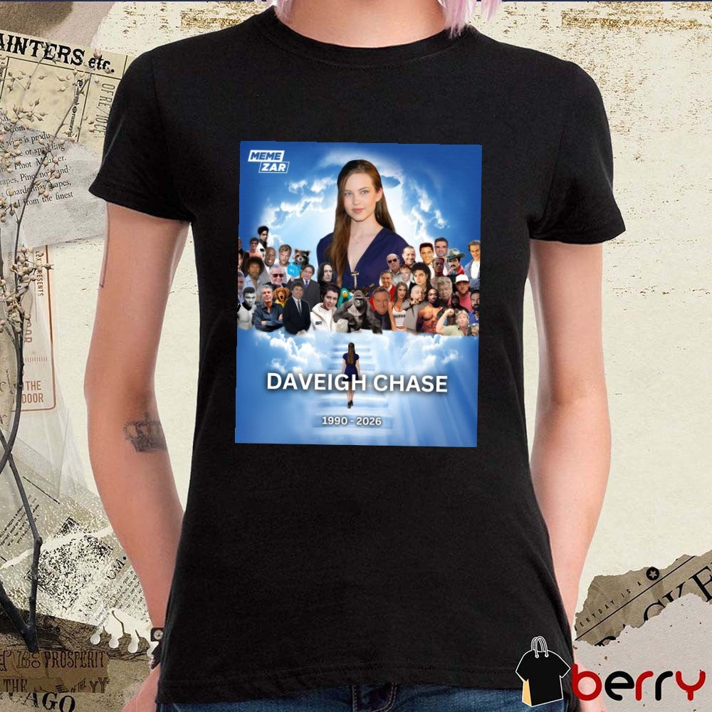 Daveigh Chase 1990 – 2026 Memezar Memes & Meme-Culture Poster t-shirt