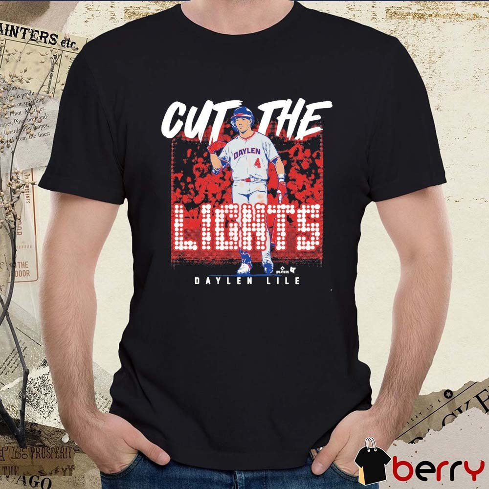 Daylen Lile Cut the Lights Washington Nationals MLB 2026 t-shirt