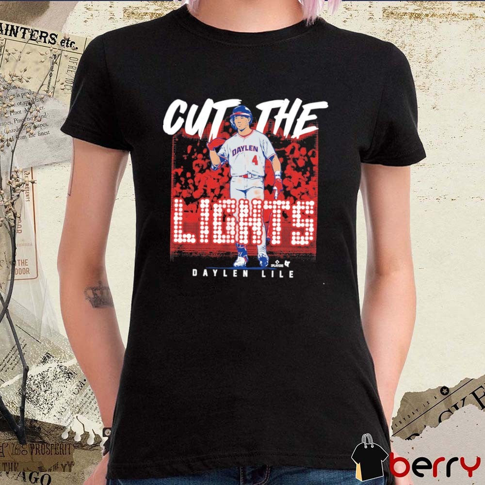 Daylen Lile Cut the Lights Washington Nationals MLB 2026 t-shirt