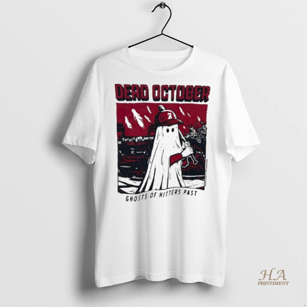 Official Dead October Ghosts Of Hitters Past Philadelphia Baseball Shirt