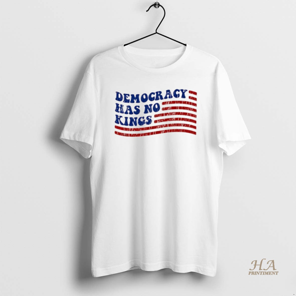 Official Democracy Has No Kings Usa Flag Graphic