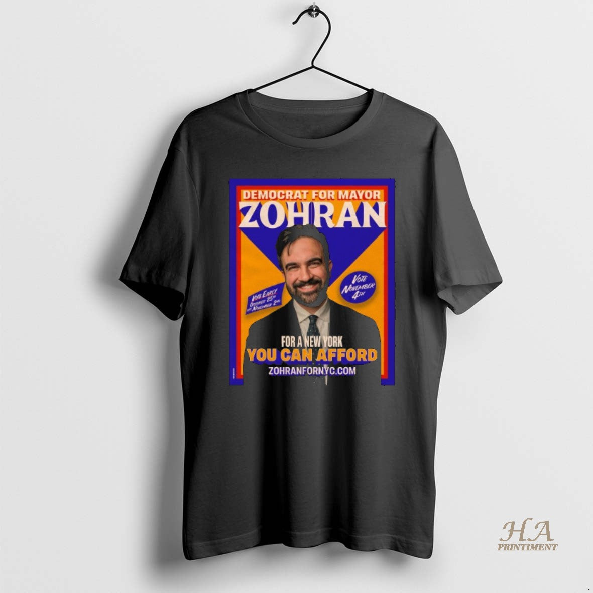 Official Democrat For Mayor Zohran Mamdani For A New York You Can Afford Vote Early