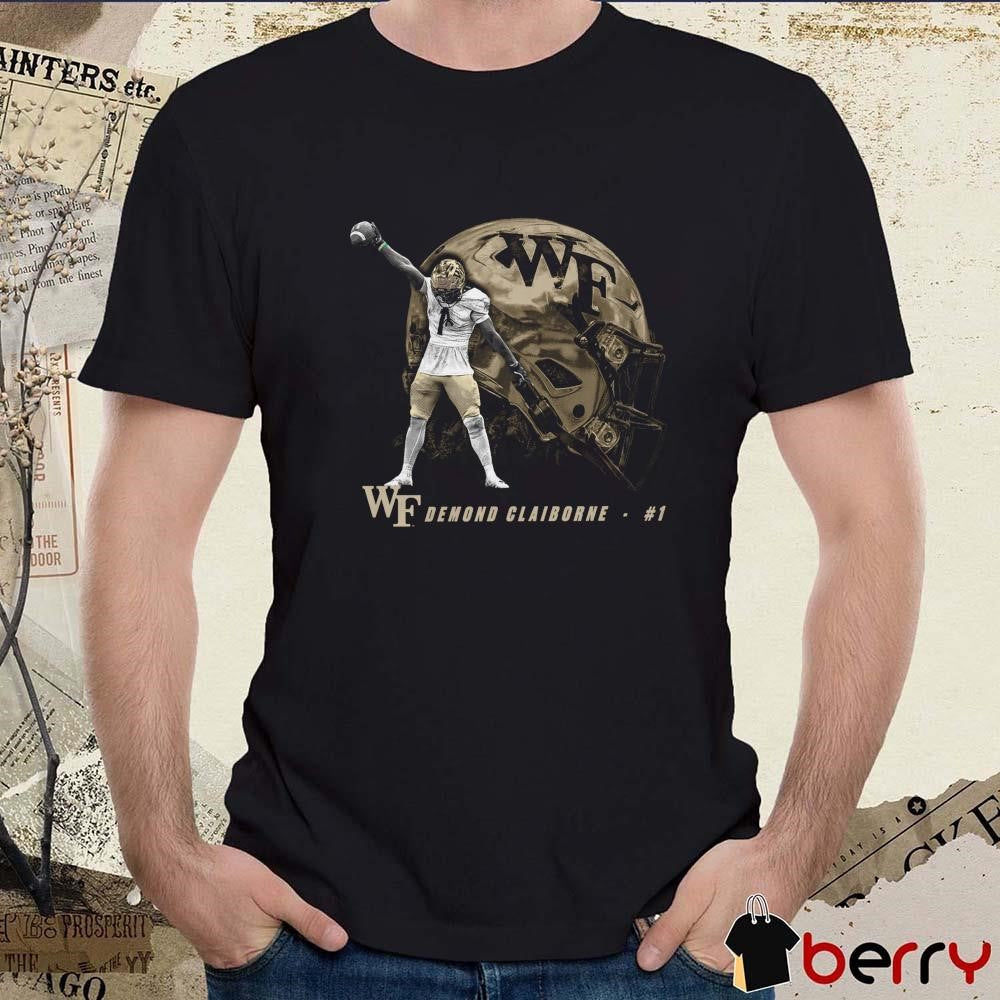 Demond Claiborne Wake Forest Demon Deacons football Spotlight t-shirt