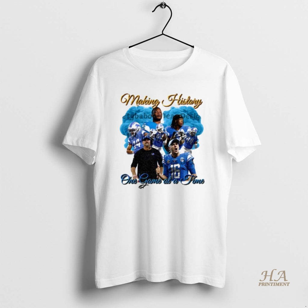 Official Detroit Lions Making History One Game At A Time