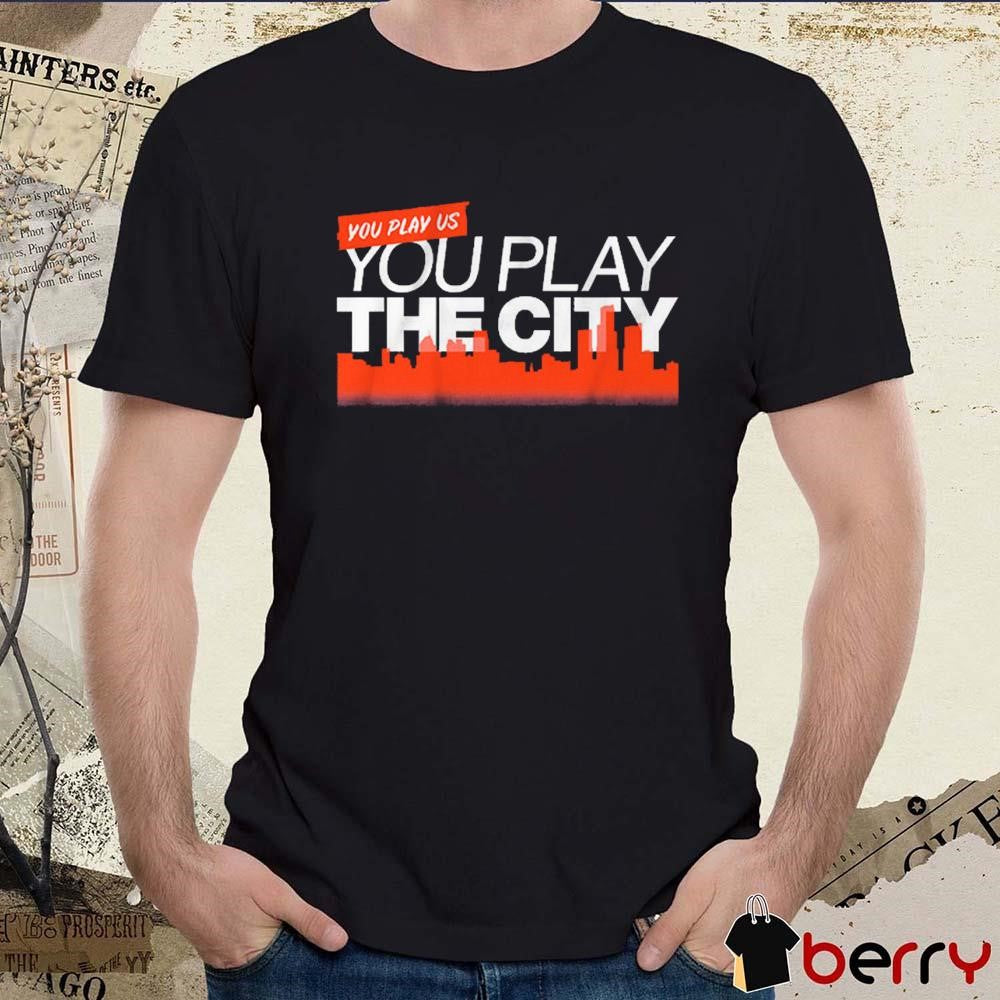 Detroit Tigers Baseball You Play Us, You Play the City t-shirt