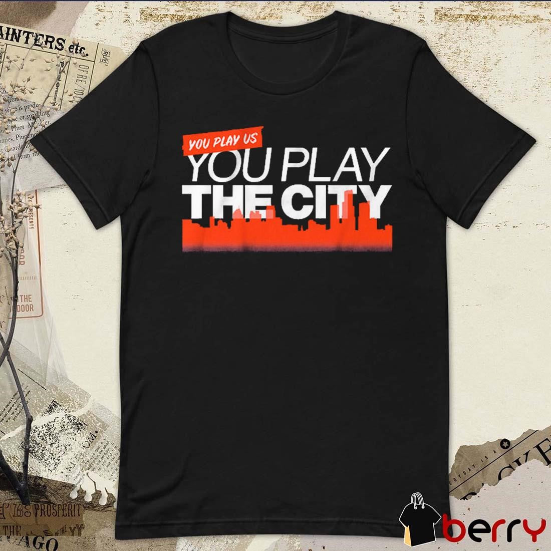 Detroit Tigers Baseball You Play Us, You Play the City t-shirt
