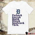 Detroit Tigers Parkers And Kerry And Matt And Riley And Spencer And Tarik t-shirt