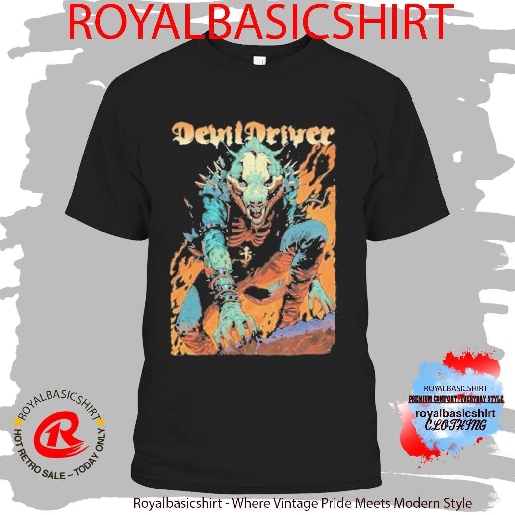 Devildriver Fire Hyena Shirt