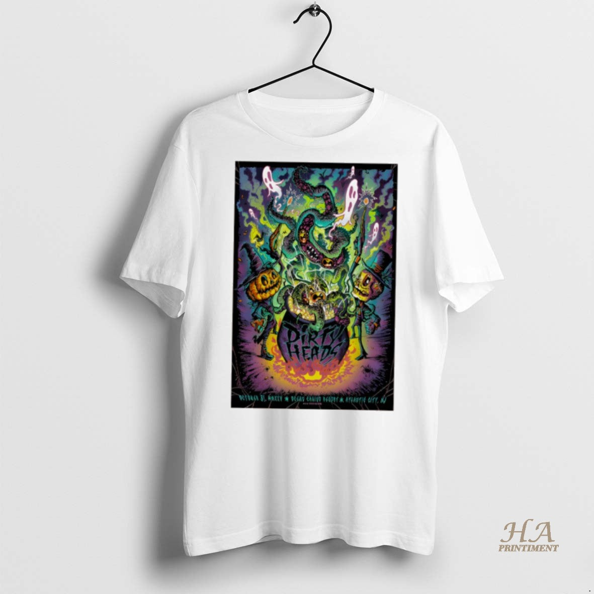 Official Dirty Heads Tour 2025 Oct 31 2025 Atlantic City Nj Shirt