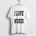 Official Dj Smokey Wearing I Love Nukes
