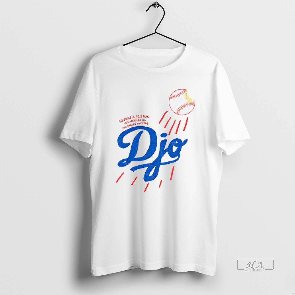 Official Djo Greek Theatre Oct 20 2025 Los Angeles Dodgers Ca Tour