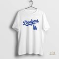 Official Dodgers Retro La Baseball Team Logo