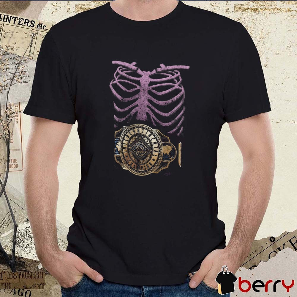 Dominik Mysterio Rib Cage Intercontinental Champion Dirty Dom WWE 2025 t-shirt