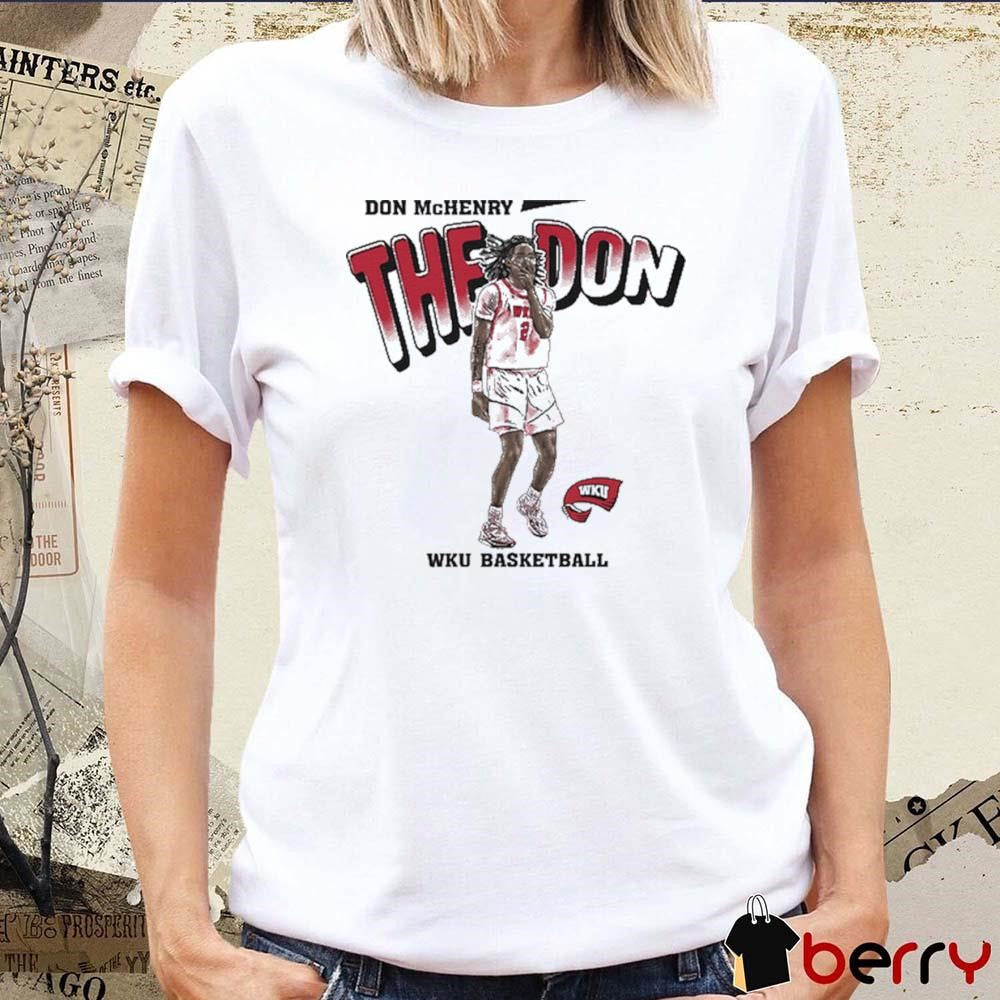 Don McHenry The Don WKU Western Kentucky Basketball Illustrated t-shirt