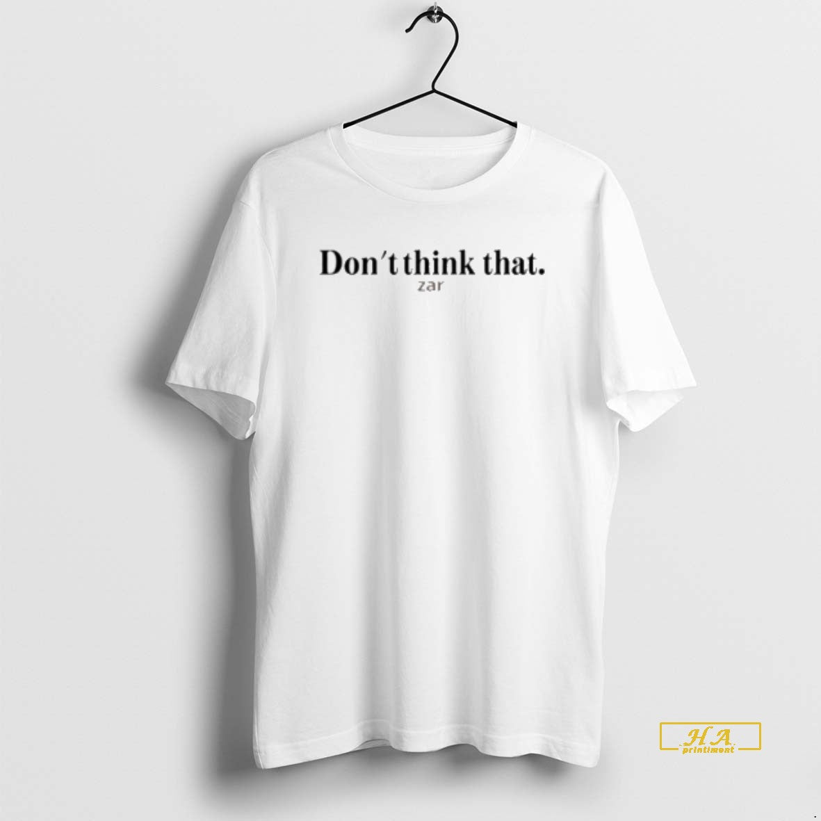 Official Dont Think That Zar
