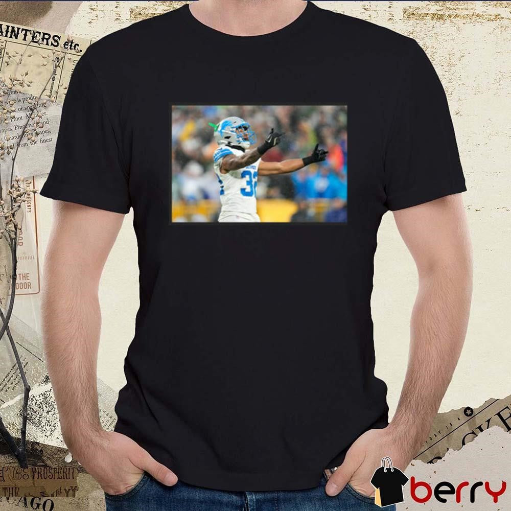 Double Birds By Brian Branch Detroit Lions NFL t-shirt