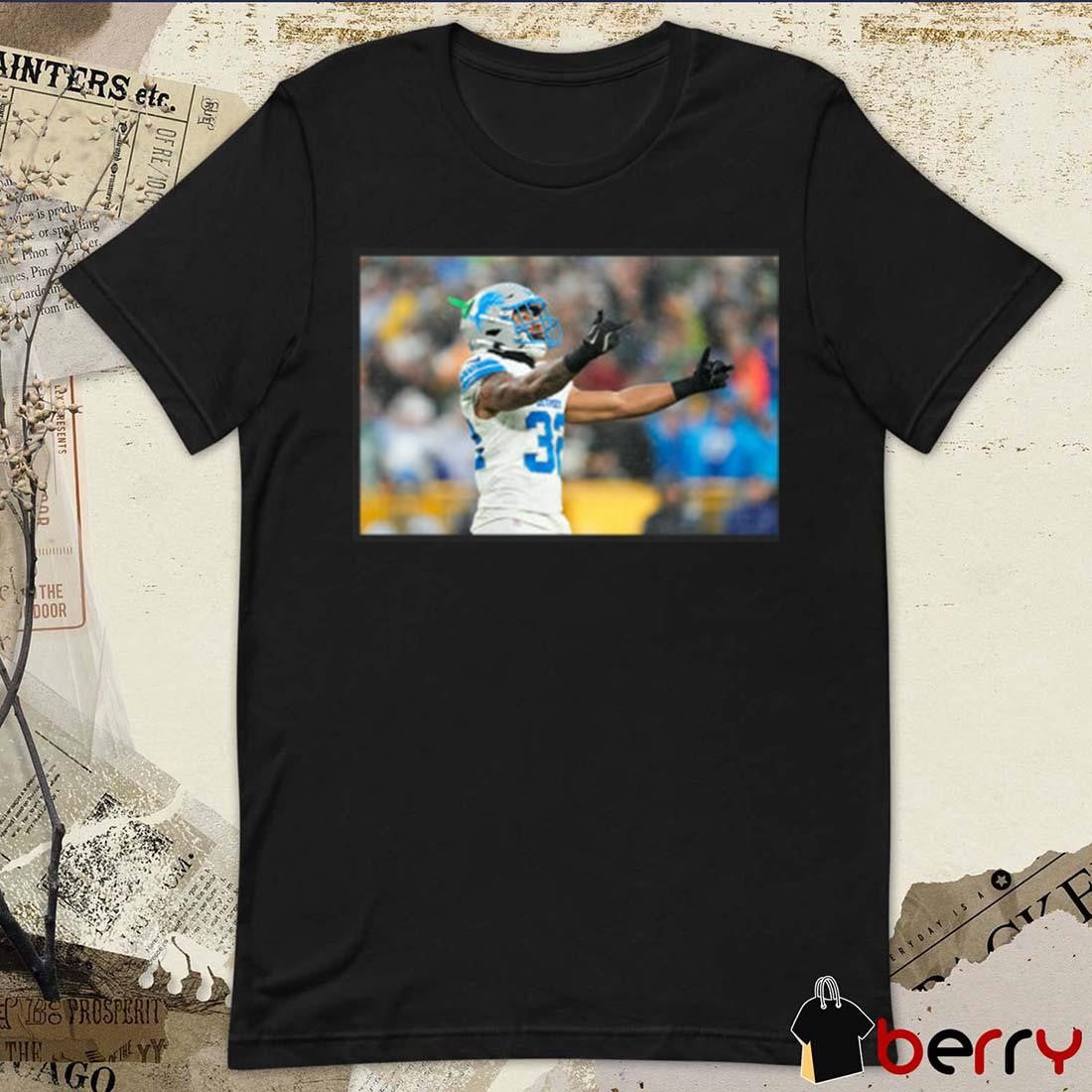 Double Birds By Brian Branch Detroit Lions NFL t-shirt