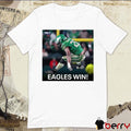 Eagles Win 28-23 Philadelphia Eagles over the Jacksonville Jaguars Poster t-shirt