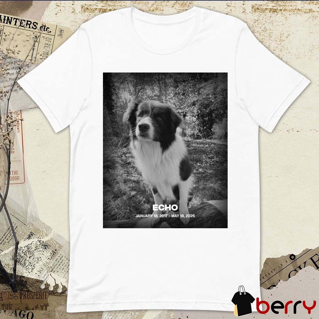 Echo January 18 2017 – May 18 2026 Complex Poster t-shirt