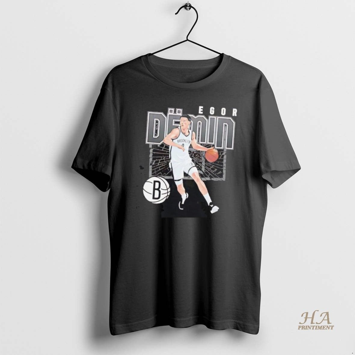 Official Egor Demin Backboard Shattering Brooklyn Nets