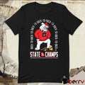 Eight Time Back To Back To Back To Back To Back State Champs Georgia Bulldogs Vs Georgia Tech Yellow Jackets t-shirt