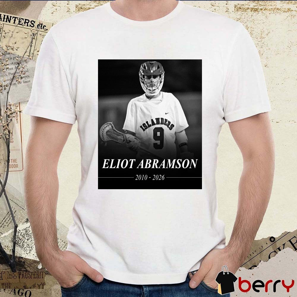 Eliot Abramson 1010 – 2026 The Lacrosse Network Poster t-shirt