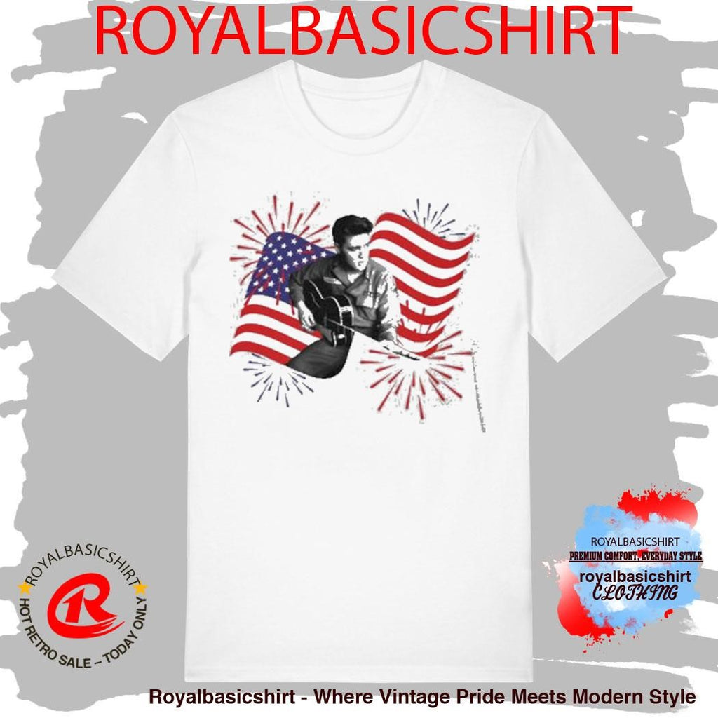 Elvis American Flag Shirt