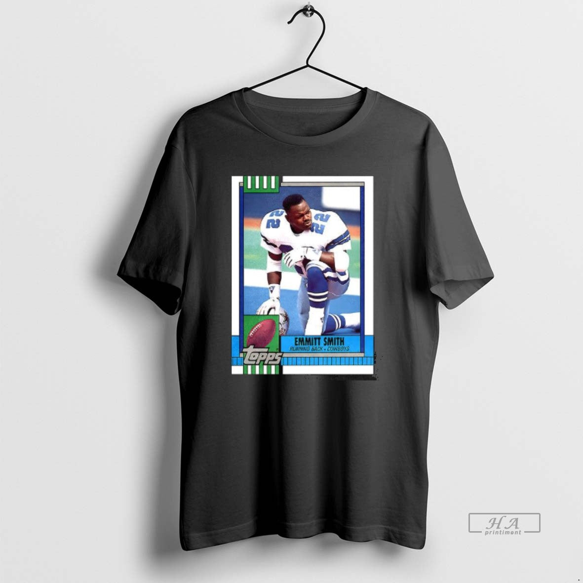 Official Emmitt Smith Dallas Cowboys Football Running Back Trading Card