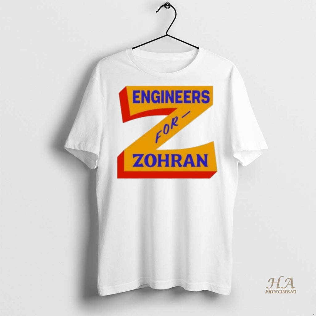 Official Engineers For Zohran Shirt