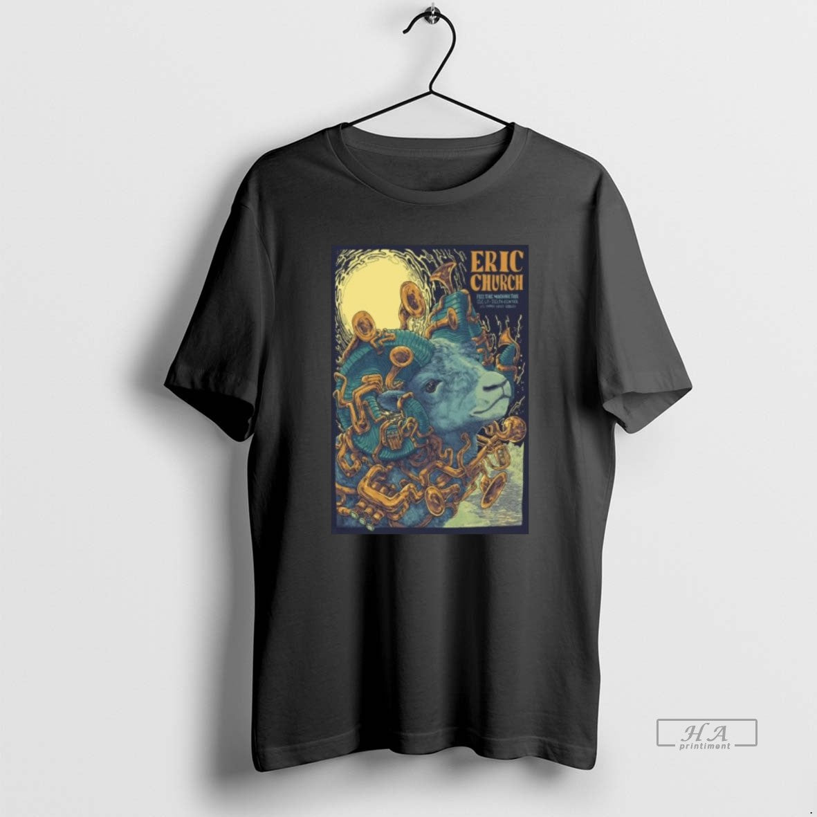 Official Eric Church Delta Center Salt Lake City Ut October 23 2025 Long Sleve