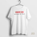 Official Error 404 Government Not Found Pullover Political Humor
