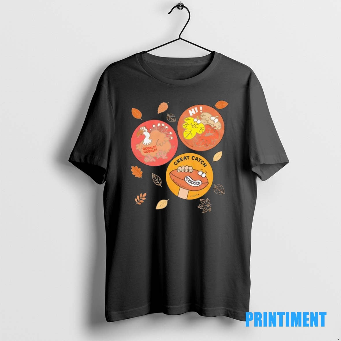 Official Fall Trio Scratch N Sniff Great Catch Gobble Tee Sweater