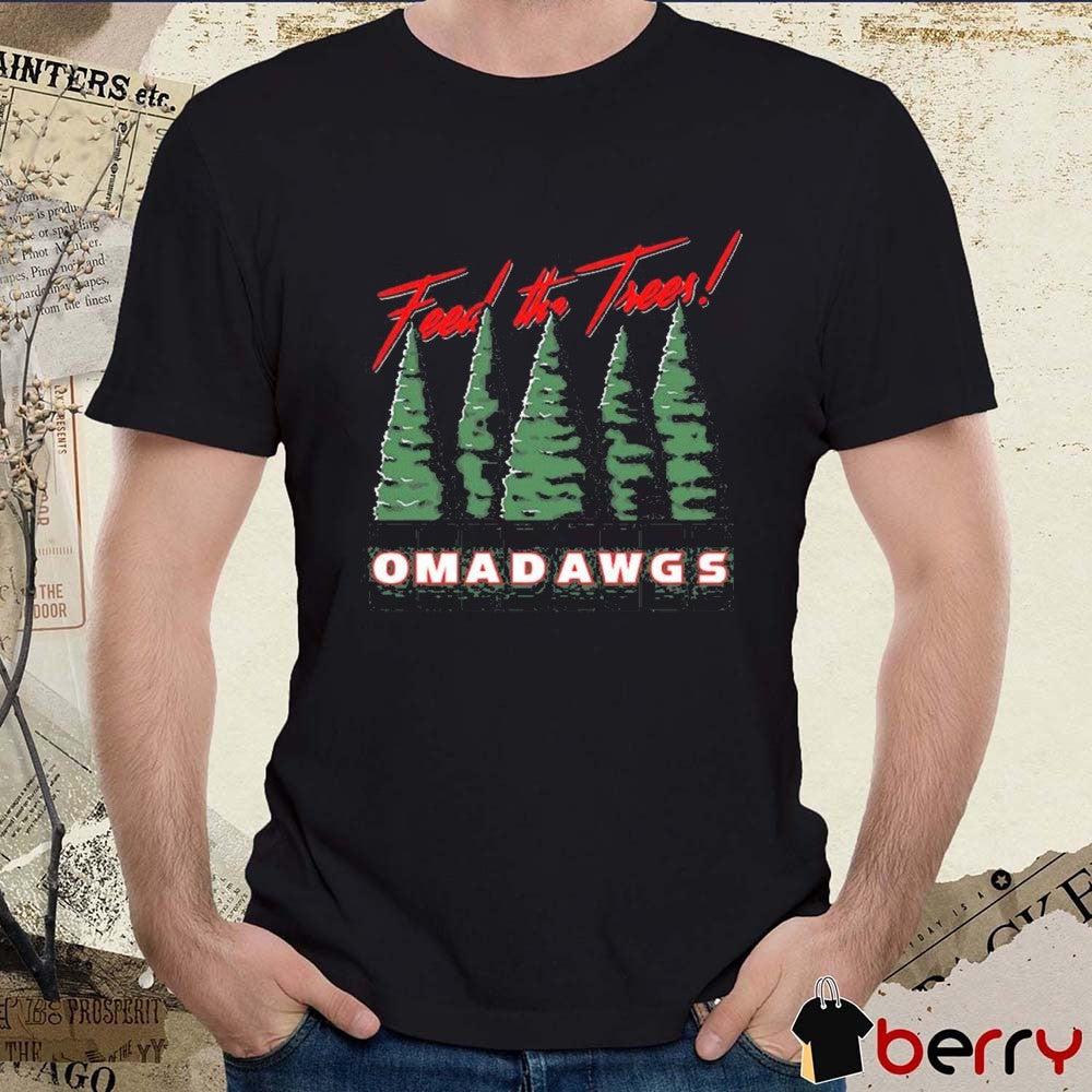 Feed The Trees Omadawgs Georgia Bulldog Baseball Omaha 2025 t-shirt