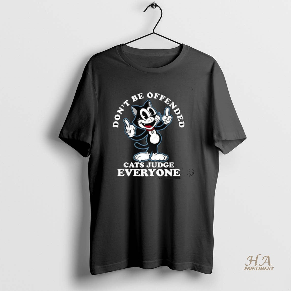 Official Felix The Cat Dont Be Offended Cats Judge Everyone Cartoon
