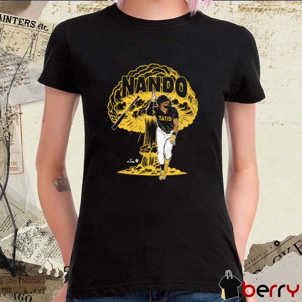 Fernando Tatis Jr Nuked by Nando San Diego Padres Baseball Graphic t-shirt