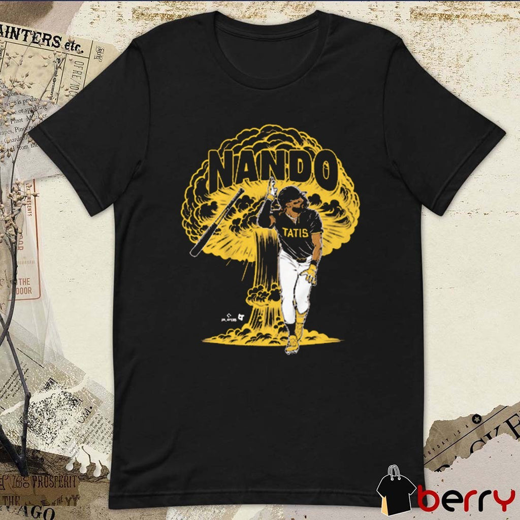 Fernando Tatis Jr Nuked by Nando San Diego Padres Baseball Graphic t-shirt