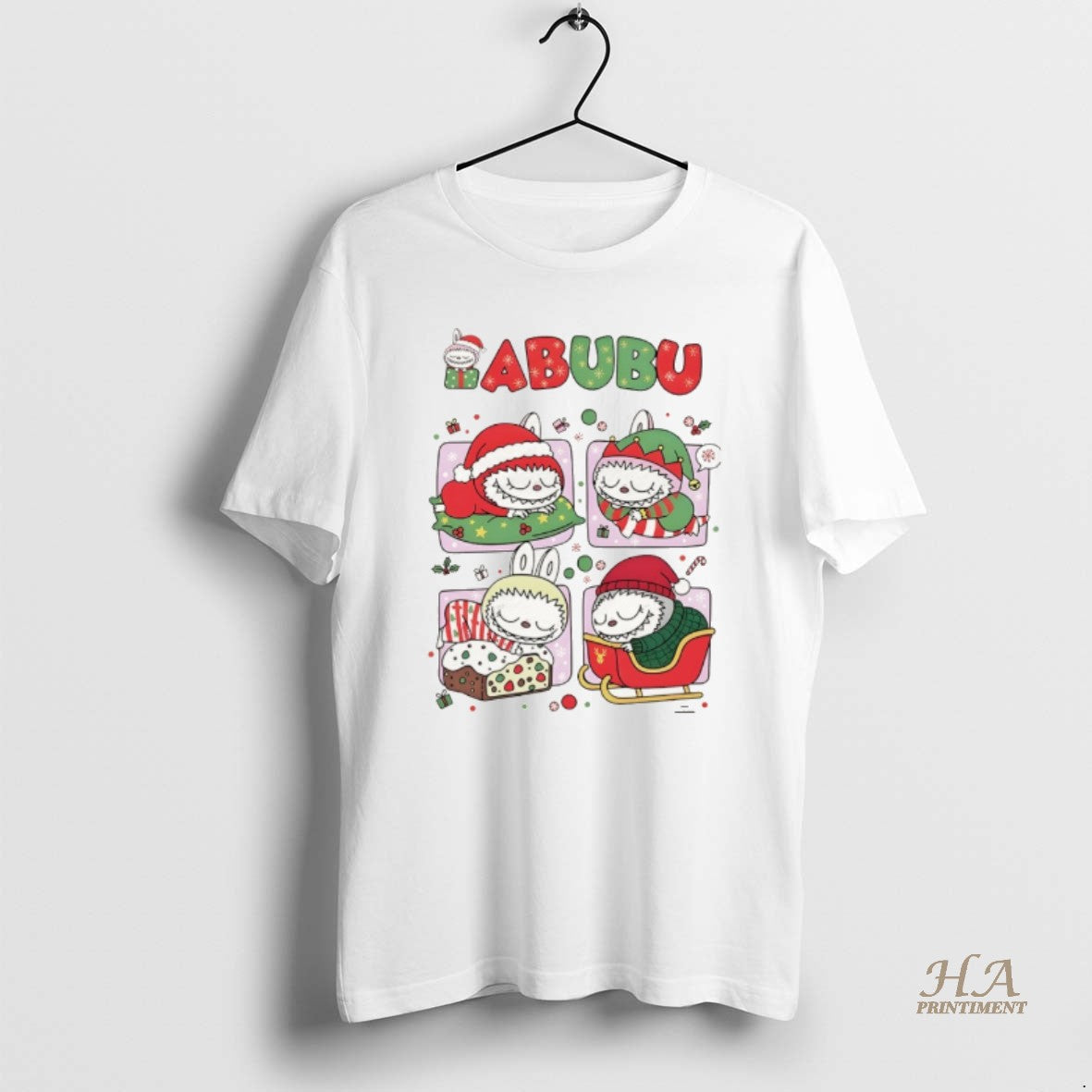 Official Festive Labubu Family Santa Labubu Christmas