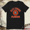 Florida Gators Basketball Alex Condon Name Number Ball 21 t-shirt