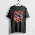 Official Flying Atlanta Falcons Football Fire Graphic