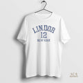 Official Francisco Lindor 12 New York Mets October Baseball