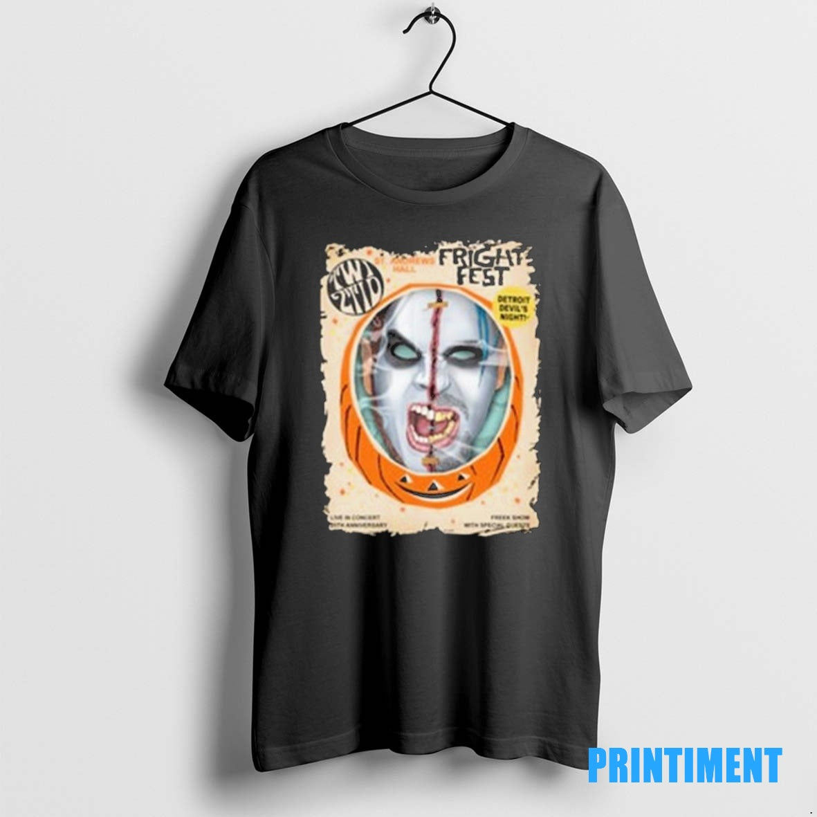 Official Fright Fest 2025 Mask Event Tee Sweater