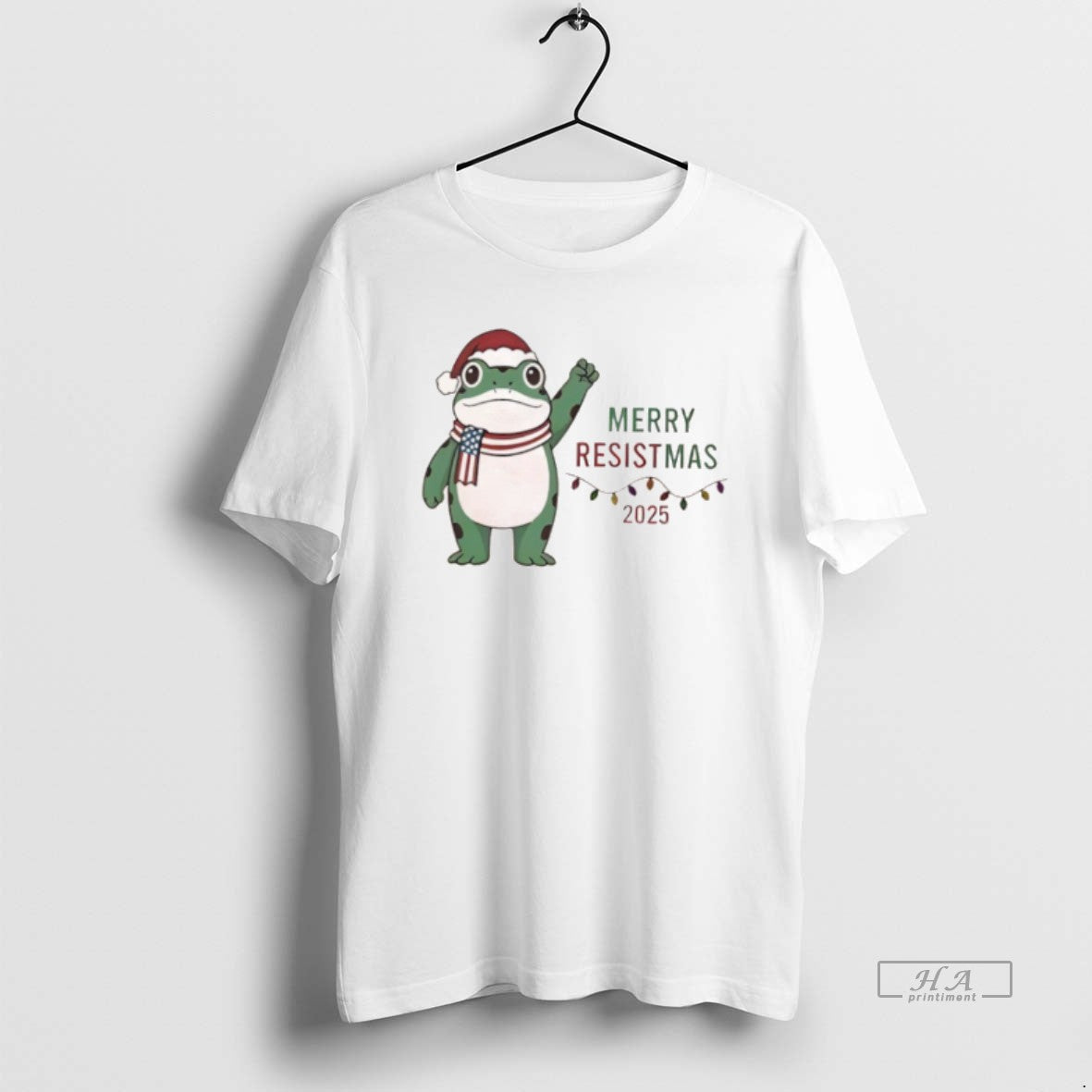 Official Frog Portland Merry Resistmas Christmas Holiday