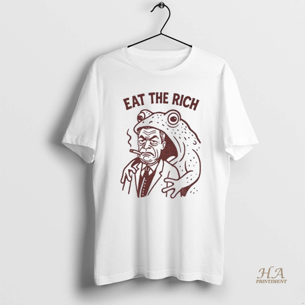 Official Frog Eat The Rich Meme